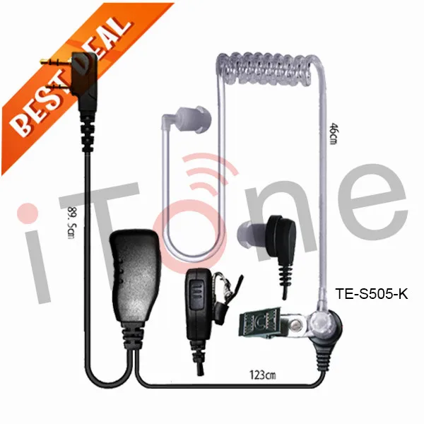 Handheld Radio Earpiece For Wouxun KG UVD1,KG UVD1P,KG 669,KG 659,KG