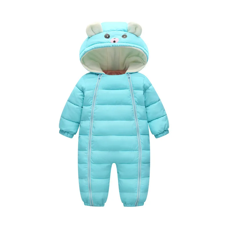 Newborn Down Bodysuit Baby One Piece Down Jacket Toddler Down Cotton