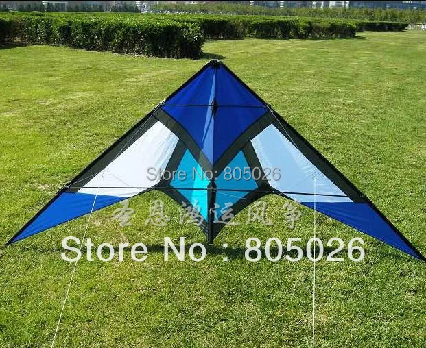 

Free Shipping/the second generation of 2.4m "roar to the sky" stunt kite 7.2mm carbon rod dual Line Control+Tools-loud sound