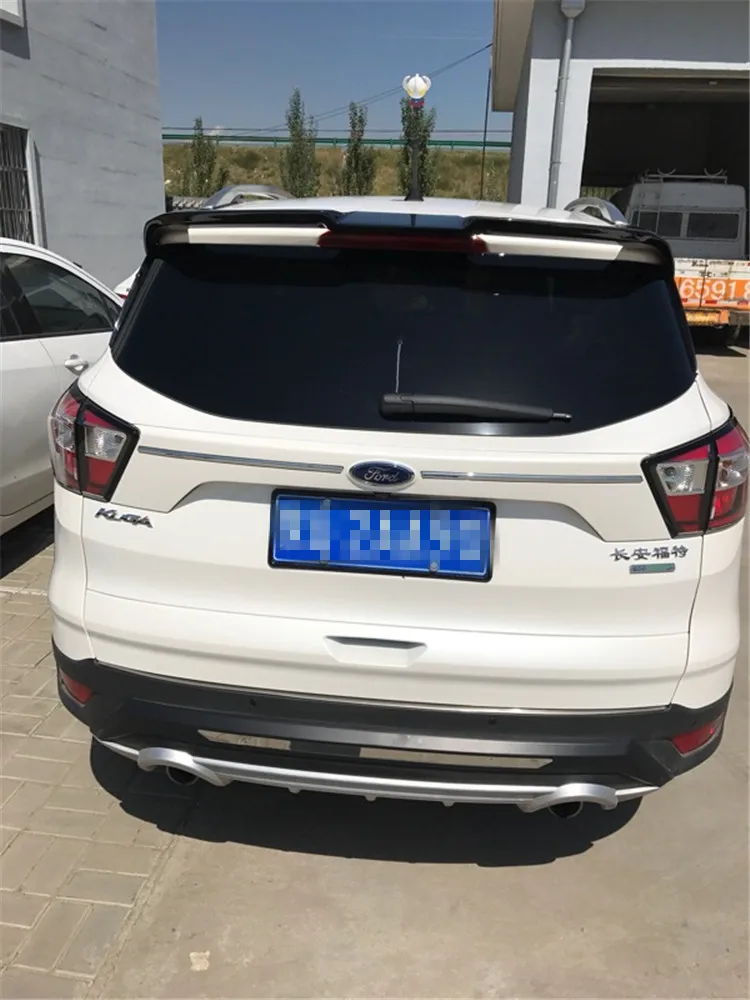 Для Ford Kuga ESCAPE Spoiler 2013- ESCAPE Высококачественный ABS Материал заднее крыло автомобиля праймер цвет задний спойлер