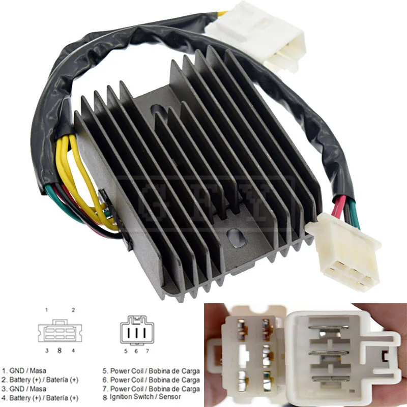 

For Honda FJS 400 Silverwing 2006 2007 2008 FJS400 Motorcycle Voltage Regulator Rectifier 12V