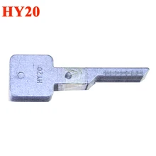 HY20 Lishi Выгравированный линейный пластина, ключи весы режа зубы для lishi ключ резак