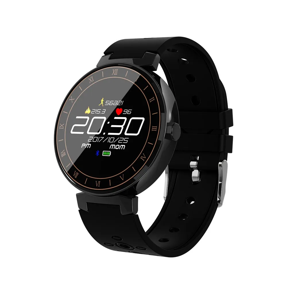 L8 Smart Watch Bluetooth Blood Pressure Heart Rate Monitor Pedometer Camera Remote Various Exercise Mode Sports Watch 19Jun20
