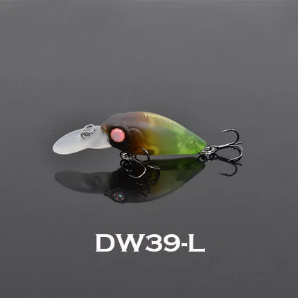 TSURINOYA для рыбалки приманки DW39 35mm3. 8 г мини-приманка жесткая искусственный глубина погружения приманки: 1,6-2,0 м - Цвет: DW39 L
