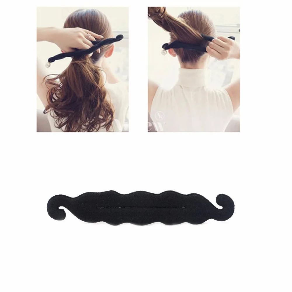 

Fashion Women Hair Twist Styling Clip Stick Bun Maker Braid Tool Accessories Black New