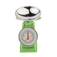 Кукольный дом 1:12 Масштаб Кукольный домик миниатюрная кукла дом мин платформа весы кухонные детские игрушки зеленые украшения аксессуар кукла подарок