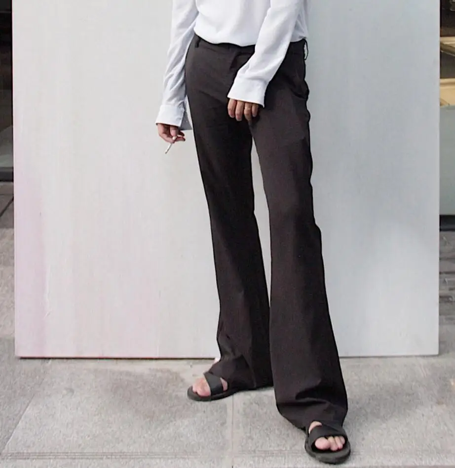 

2019 New men's clothing Hair Stylist GD Street Original Independent Design Show Bell-bottoms pants Singer costumes 27-44