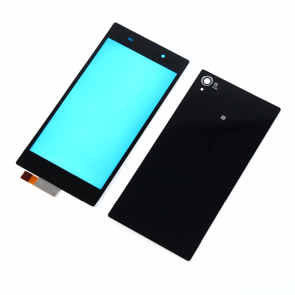 

for Sony Xperia Z1 L39H C6902 C6903 C6943 Touch screen Digitizer Panel Glass + Housing Glass Battery Back Cover
