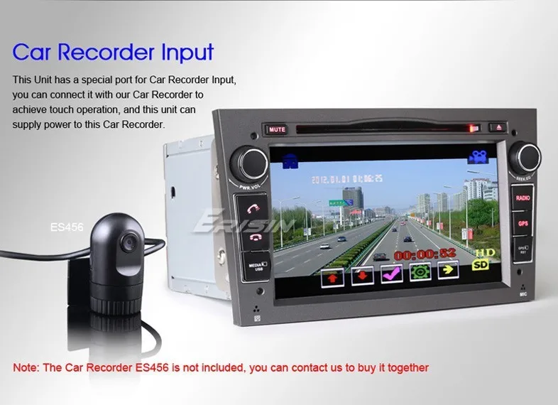 Flash Deal 7" Special Car DVD for Opel Tigra TwinTop from 2004 & Opel Vectra C from 2004 & Opel Vivaro from 2006 & Opel Zafira from 2005 5