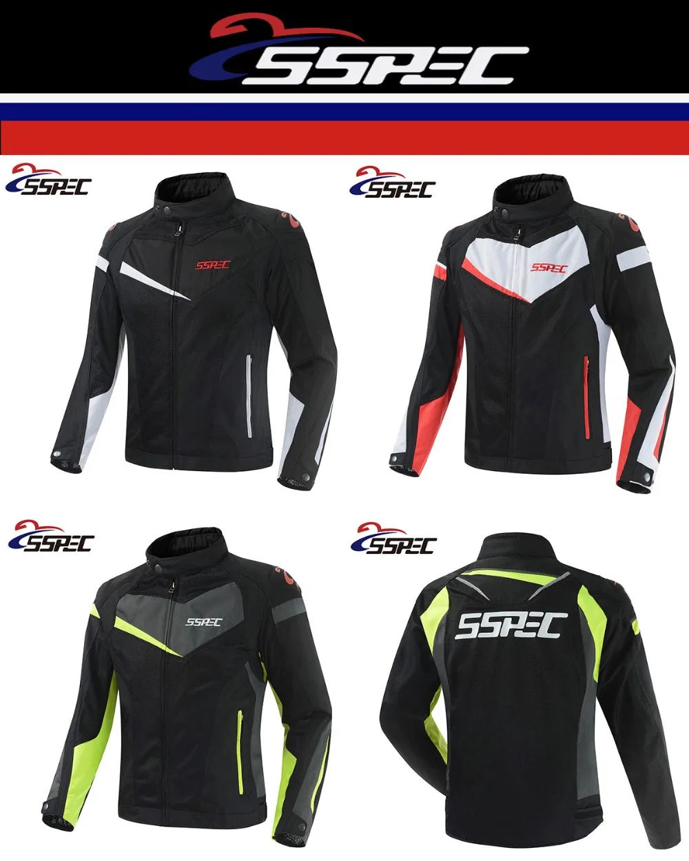 

SSPEC New 2018 Dain Speeding Men's MotoGP Motorcycle Racing Jacket