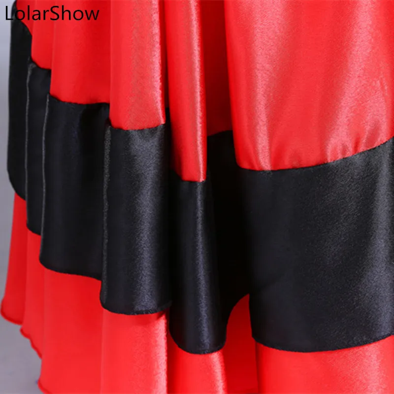 Детская испанского фламенко юбки Бразилии танцевальный костюм Цыганский ...