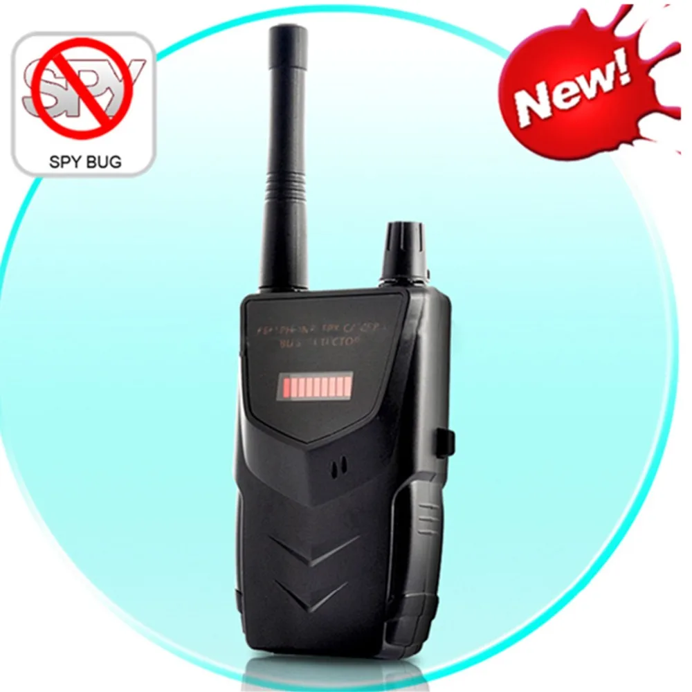 Wireless Scanner Signal GSM Device Finder RF Detector Micro Wave Detection Security Sensor Alarm Anti-Spy Bug Detect 007B