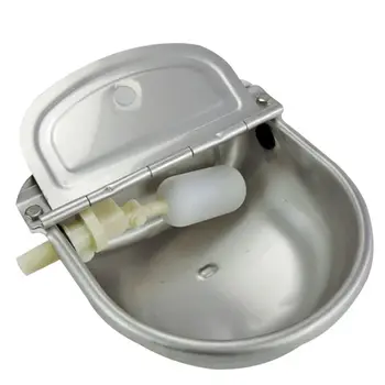 

1PC Stainless Steel Cow Cattle Water Bowls Drinking bowls Cattle Dog Cattle Float Bowl Automatic Farm Grade Water Outlet