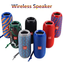 Портативный беспроводной Bluetooth динамик наружный стерео Бас громкий динамик коробка сабвуфер колонка с TF картой FM AUX MP3 музыкальный плеер TG
