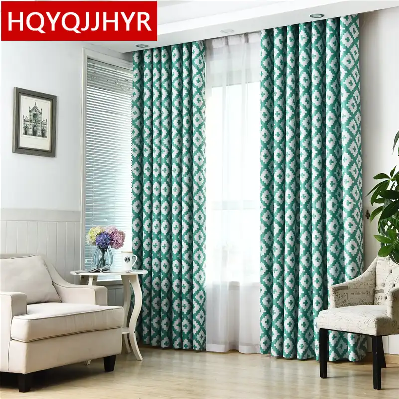 Custom Made Modern Minimalist Grill Blackout Curtains For Living Custom Made Modern Minimalist Grill