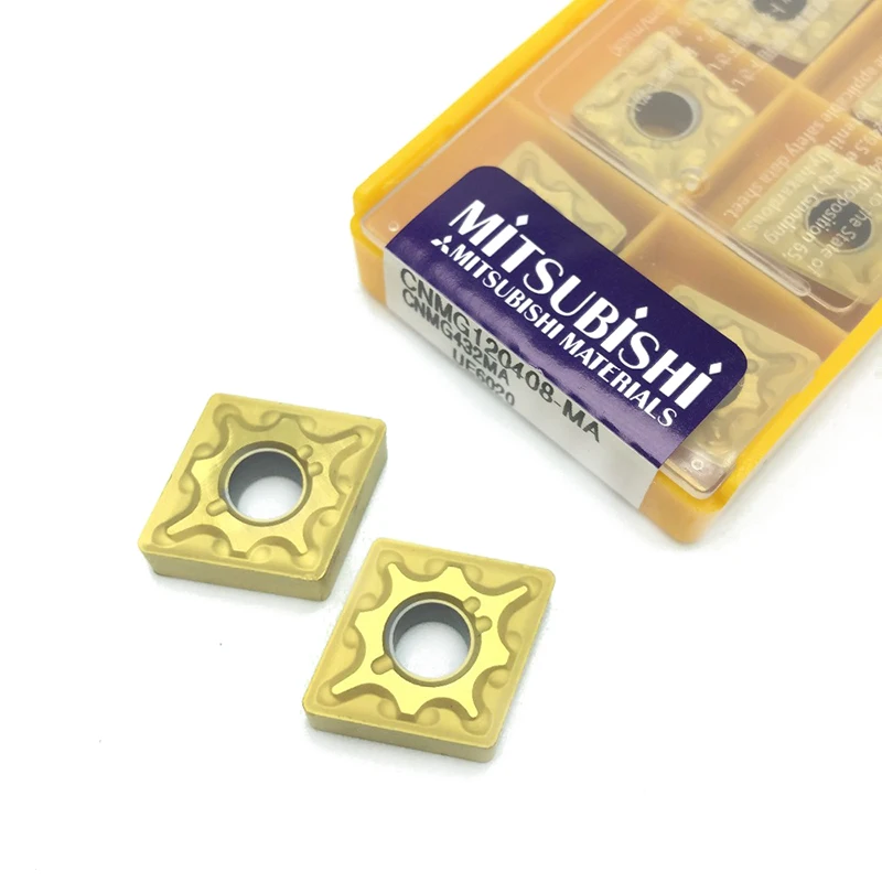 

CNMG120408 MA UE6020 10PCS External Turning Tools Carbide insert cnmg 120408 Lathe cutter Tool Tokarnyy turning insert amw