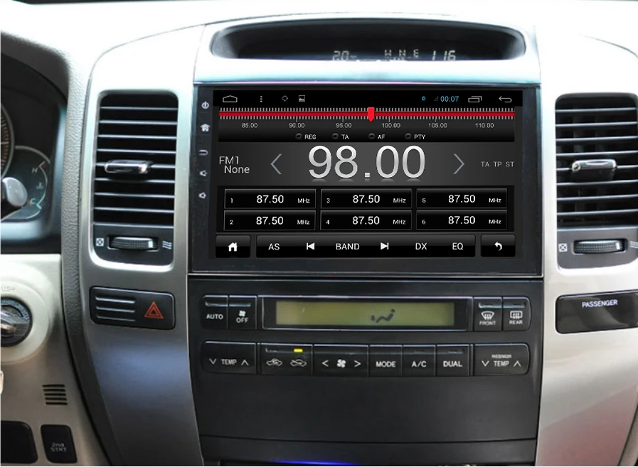 Для toyota prado 8 1 2011-2004 автомобильный мультимедийный android 120 система с FM AM Bluetooth USB