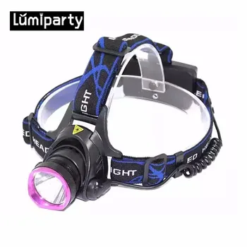 

AKDSteel Hotest Recharge XM-L T6 LED Zoomable Headlight 3 Modes Bicycle Flashlight HeadLight for Outdoor Camping(Only Headlamp)