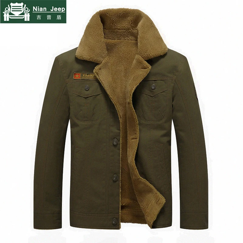 

Winter Bomber Jacket Men 2018 Warm Liner Air Force Pilot Military Jackets Army Tactical Mens Coats Plus Size M-6XL Dropshipping