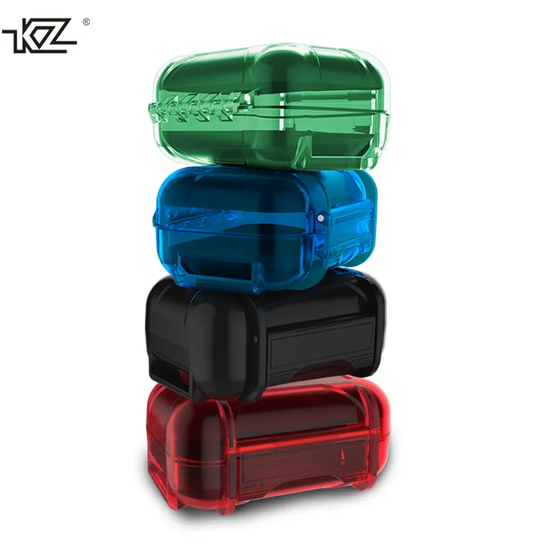 

KZ ZS5 ZS6 ZS10 ZST Earphone Case Portable Carrying Bag Resist Compression Protective Earphone Case for Audio Cable Accessories