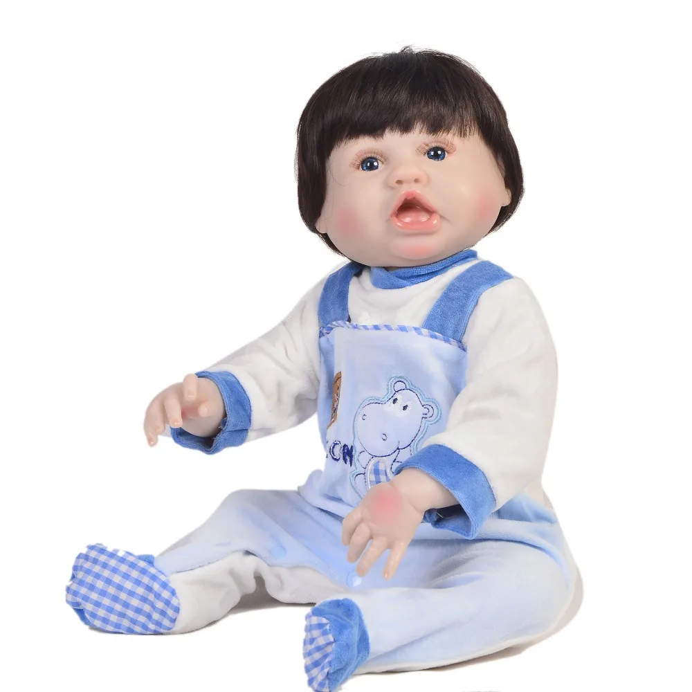 reborn baby boy open mouth