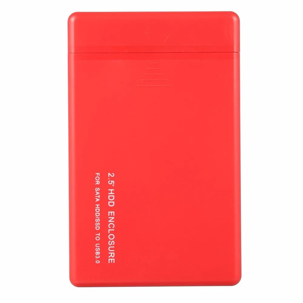USB 3,0 SATA HD коробка 1 ТБ HDD жесткий диск USB 3,0 внешний корпус для жесткого диска чехол 2 ТБ 3 ТБ скорость передачи данных жесткого диска инструмент резервного копирования для ПК