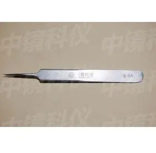 

Tweezers Specialized for Clipping Grids, Stainless Steel for electron microscopy, electronics, histology, general laboratory use
