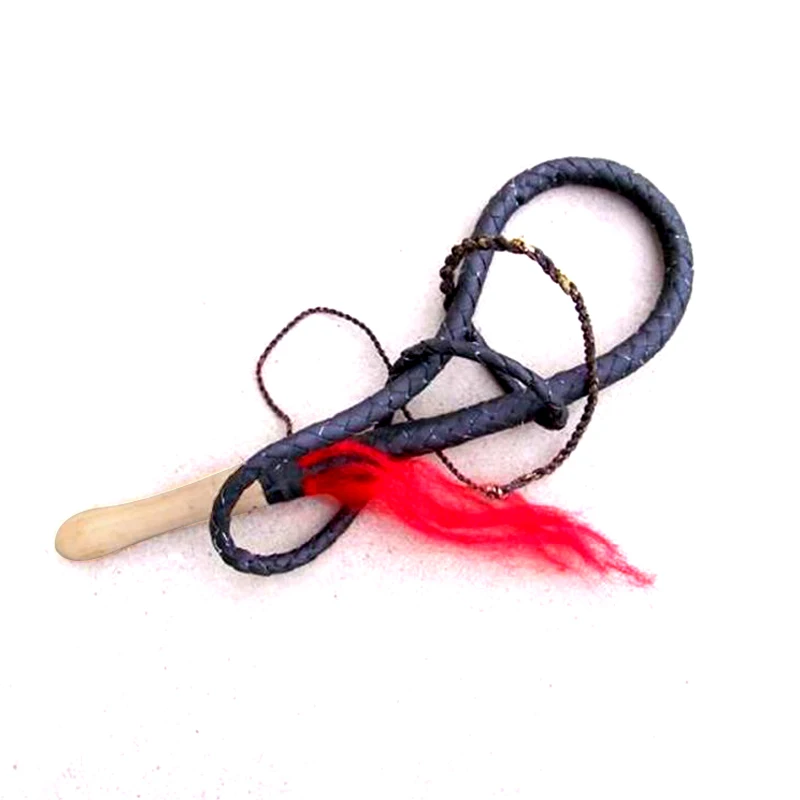 

Wooden handle shepherd whip Shaolin whip performance fitness snake-shaped whip Kungfu whip martial arts supplies