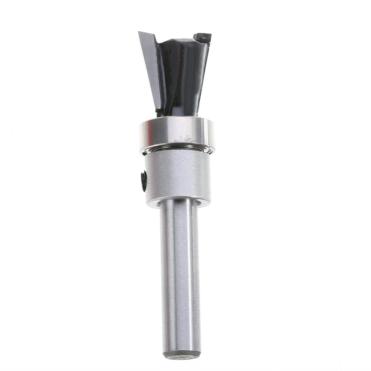 1Pc Carbide Dovetail Joint Router Bit 1/4" Shank with Bearing