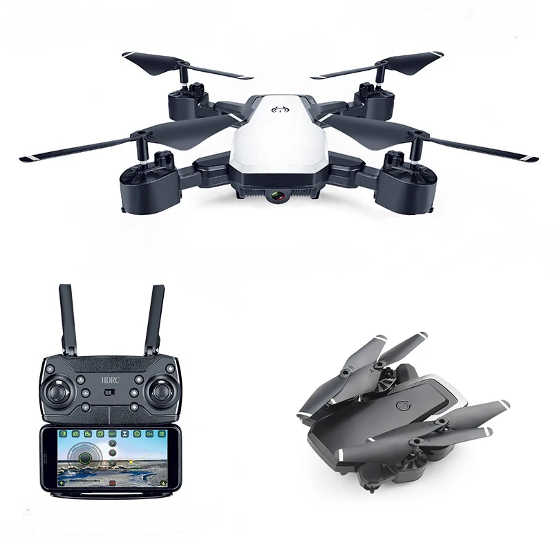 

FPV Drone with 720P Wide-angle 1800mA Battery WiFi Camera Foldable RC Mini Quadcopter Helicopter VS JJRC H36 XS809HW Drone