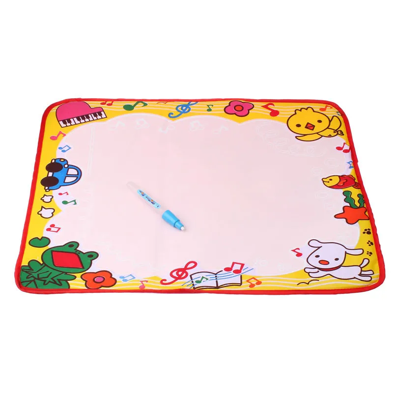 Воды Рисунок Живопись Написание Коврики доска Волшебное перо Doodle Kids игрушка в подарок D# дропшиппинг - Цвет: Blue