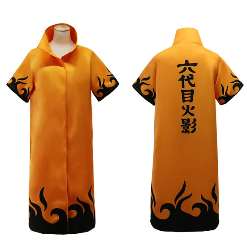 Наруто Косплей Аниме костюмы 4 Yondaime Hokage Namikaze Минато мантия Униформа повязка на