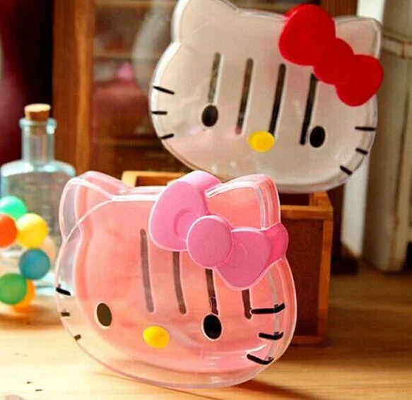 Super Kawaii High Quality 12.5*10CM Hello Kitty Bathroom Soap Dish