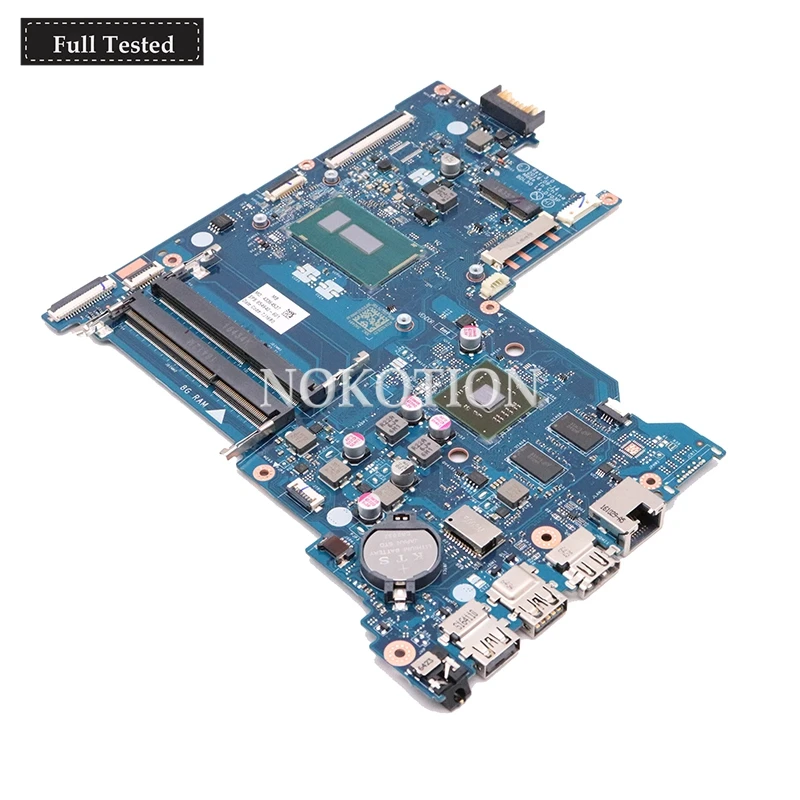 NOKOTION 854940-601 854940-001 BDL50 LA-D703P для hp 15-AY 15-BD 15-AC материнская плата для ноутбука SR244 I3-5005U процессор графика