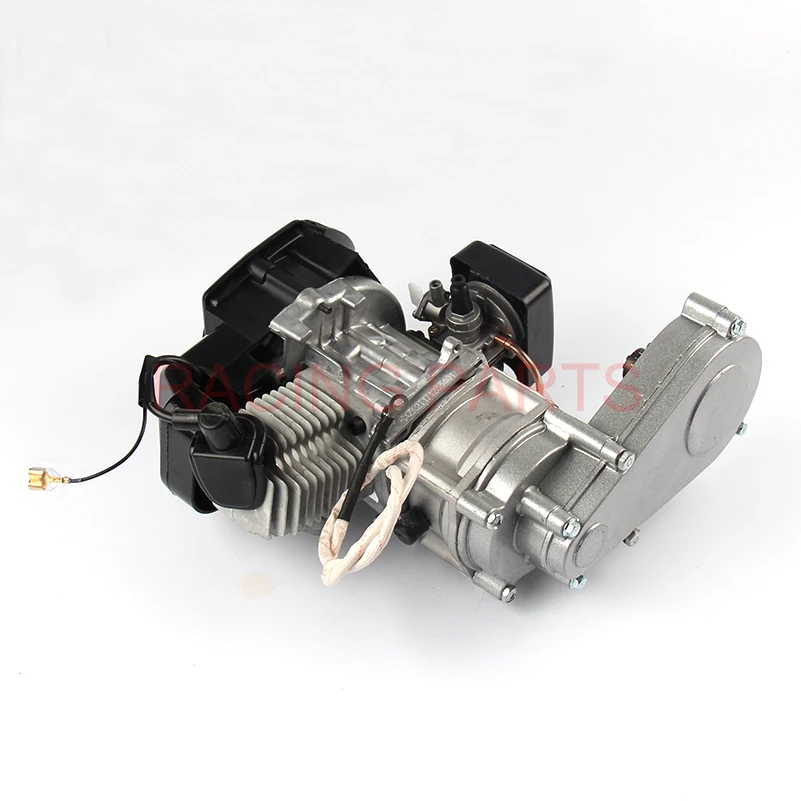 NEW BLACK COMPLETE ENGINE 49CC 2 STROKE SUPER BIKE ELE H EN04