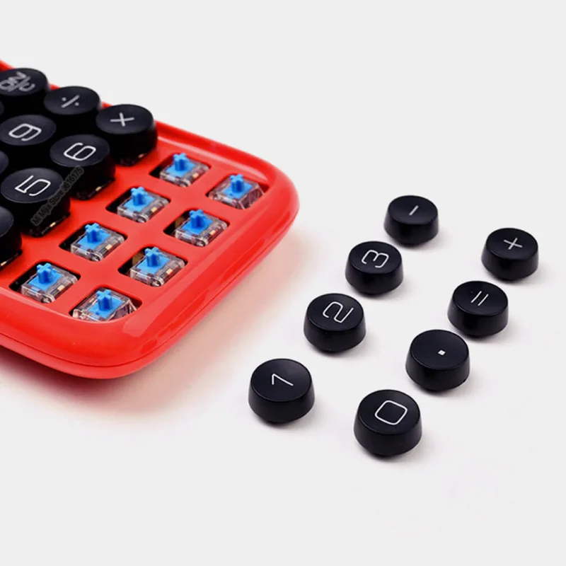 Xiaomi المحمولة حاسبة خمر 20-مفتاح الميكانيكية Caculator انفصال غرار Keycap اغلاق ذكي طالب مكتب حساب Xiaomi المحمولة حاسبة خمر 20-مفتاح الميكانيكية Caculator انفصال غرار Keycap اغلاق ذكي طالب مكتب حساب