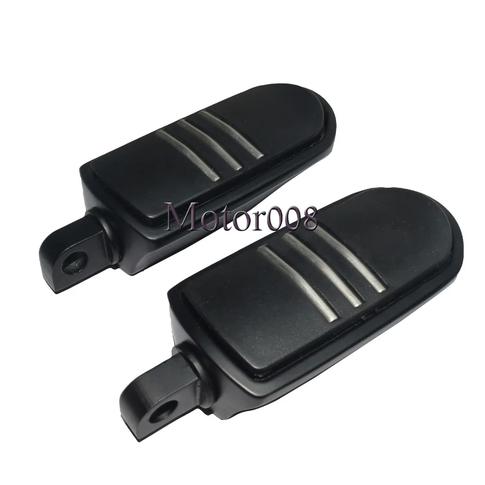 Motorcycle Black StreamLiner Styled Foot Rest Pegs For Harley Touring and Softail Dyna Electra Glide | Автомобили и мотоциклы