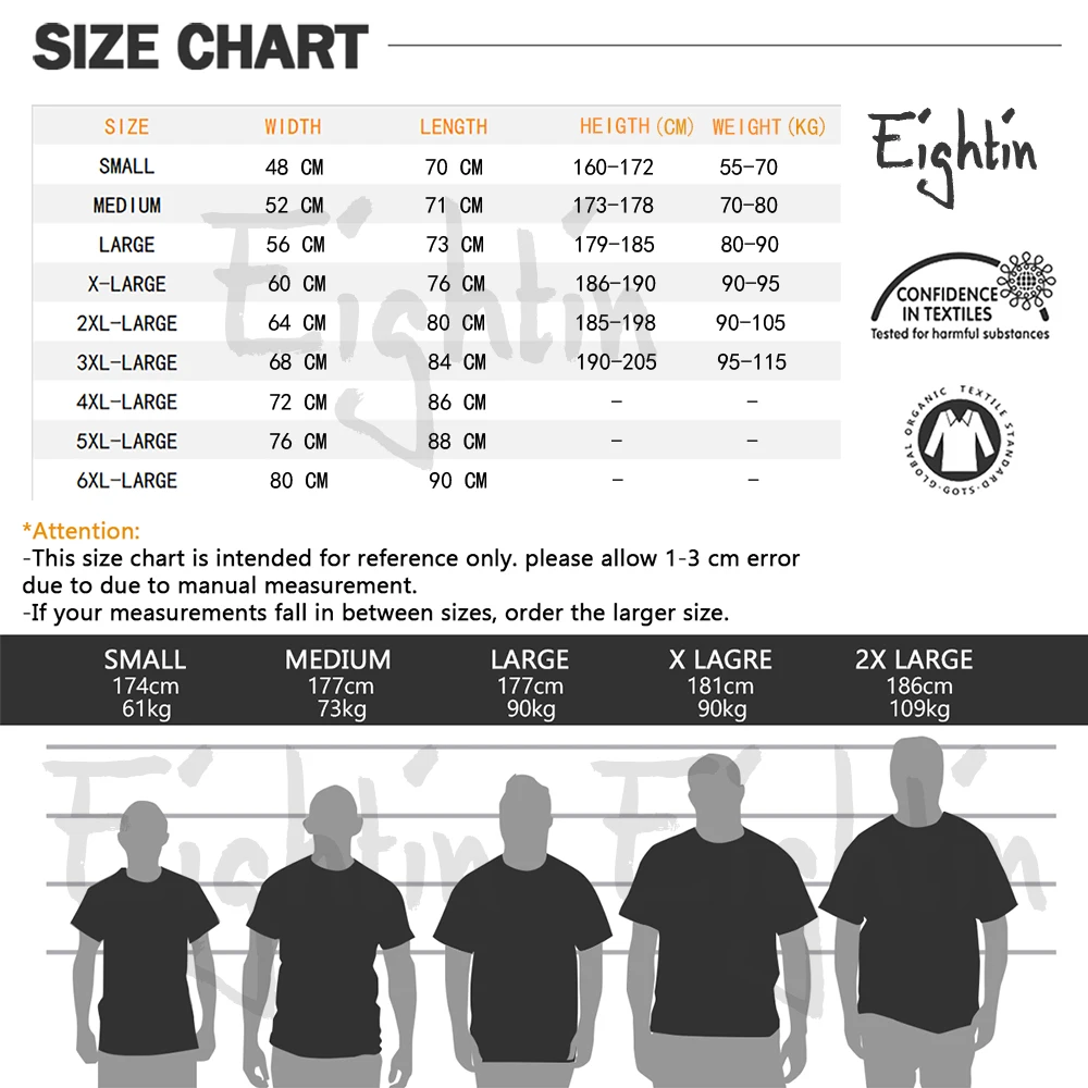 Thailand Size Chart