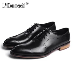 High Quality Genuine Leather Shoes Men,Lace-Up Business Men Shoes Men Dress Shoes British retro men shoes all-match cowhide High Quality Genuine Leather Shoes Men,Lace-Up Business Men Shoes Men Dress Shoes British retro men shoes all-match cowhide