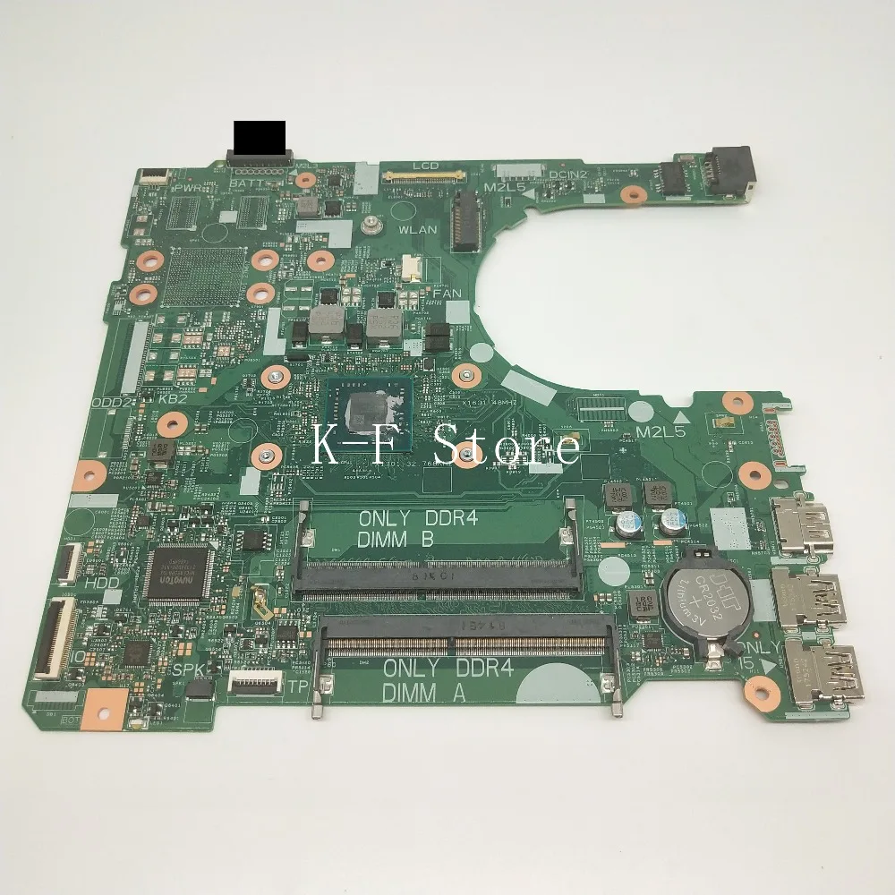 Для DELL Vostro 3567 3568 Материнская плата ноутбука CN-0DKK57 0DKK57 DKK57 с i5-7200 Процессор 15341-1 91N85 DDR4 Без HDMI