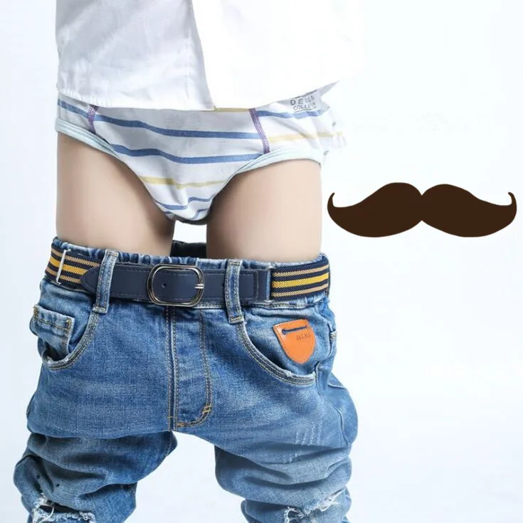 Горячая Распродажа, новые классические эластичные пояса для отдыха для мальчиков и девочек, регулируемые ремни для мальчиков и девочек, джинсовые штаны(2 шт