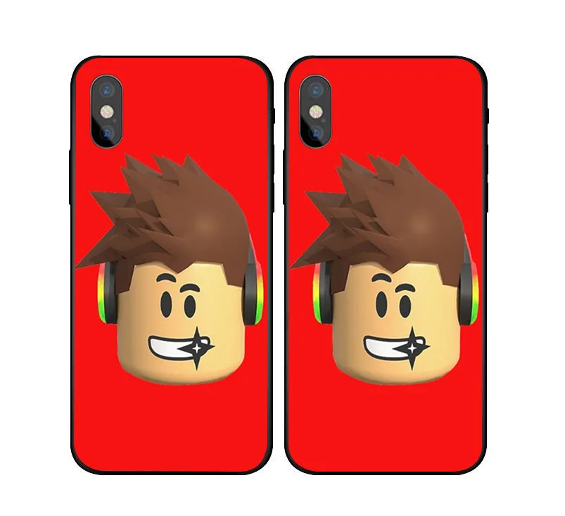 Roblox Fashion Case Cover For Iphone 8 5 5s Se 6 6s 7 Plus X Roblox Soft Silicone Phone Cases For Iphone X 8 7 6 6s Plus 5 5s E - 