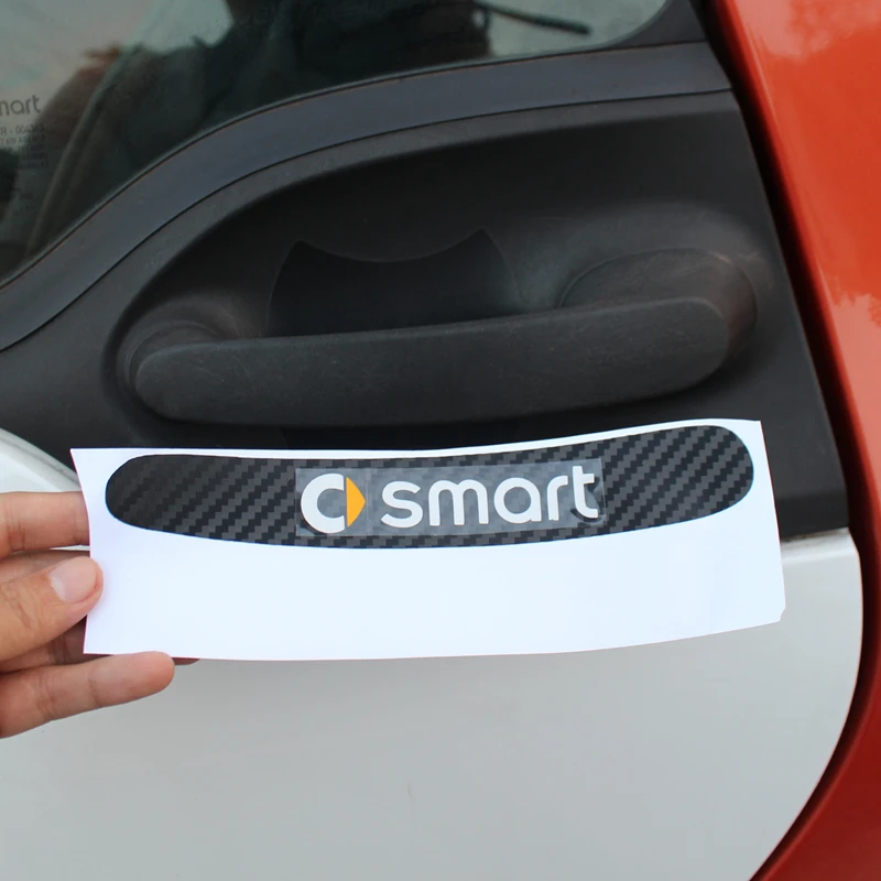 YOITS 8 Stück Autotür Griffe Aufkleber, für 2014 Smart Fortwo III