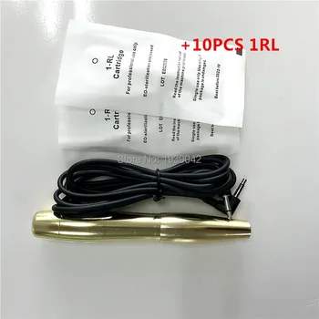 

Digital Permanent Makeup Pen machine High quality For Eyebrow Lip Swiss Motor Tattoo Gun with 10 1RL Needles