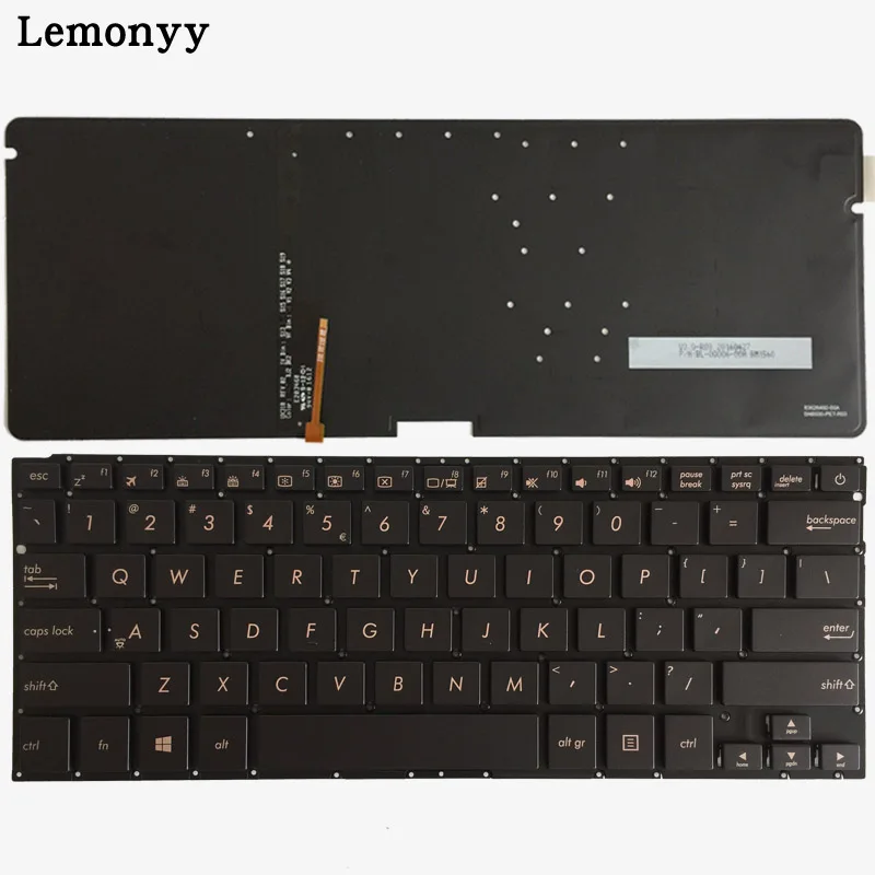 

US Laptop Keyboard for ASUS UX310 English with backlit keyboard 0KN0-UM2UI16 SG-64071-XUA