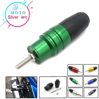 

Motorcycle Exhaust Slider Crash Protector for kawasaki z750 z800 z300 zx9r zx12r zx14r z 800 zx 12r 9r ninja 300 250 z650 z900