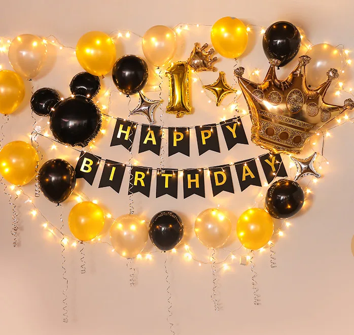Шар с днем рождения Воздушные буквы Алфавит розовое золото фольга воздущные шары Детские игрушки Свадьба День Рождения вечерние гелиевые шары