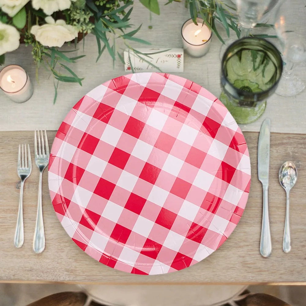 Hot Pink Tableware Complete Party Birthday BBQ Picnic Plates Cups Tablecover Etc
