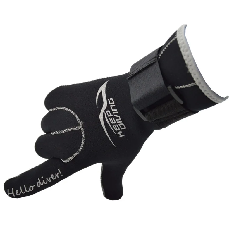 

Winter Swim Spearfishing Neoprene Scuba Dive Gloves Snorkeling Equipment Anti Scratch Keep Warm Wetsuit Material