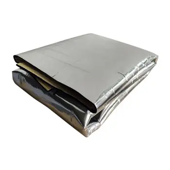 

50*200cm Sound Deadener Car Insulation Bloack Heat&Sound Thermal Proofing Pad 10 mm Thickness